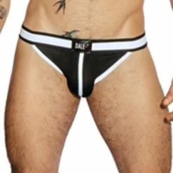 Dale Mas Classic Sport Jock - Zwart Wit