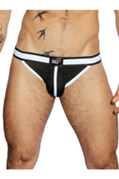 Dale Mas Classic Sport Jock - Zwart Wit 3 Dale Mas Classic Sport Jock - Zwart Wit
