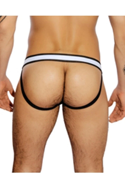 Dale Mas Classic Sport Jock - Zwart Wit 4 Dale Mas Classic Sport Jock - Zwart Wit - Afbeelding 2