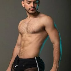 Dale Mas Mesh Short - Zwart Wit