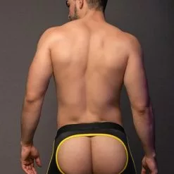 Dale Mas Skin Bike Jock - Zwart Geel -Goedkope KLEDING winkel bn B380120 b