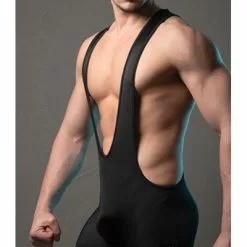 Dale Mas Top Up Worstelaar - Zwart