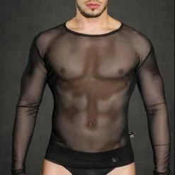 Dale Mas Mesh Trui - Zwart