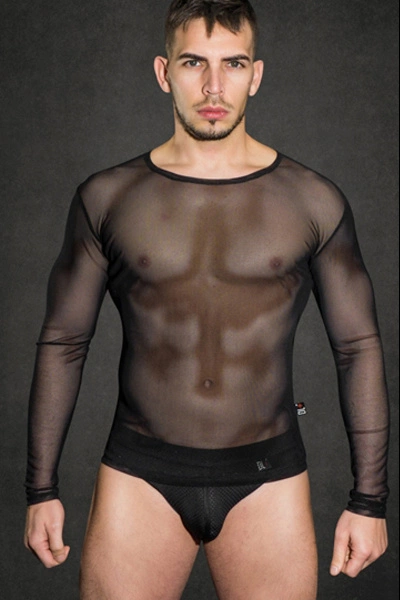 Dale Mas Mesh Trui - Zwart 3 Dale Mas Mesh Trui - Zwart