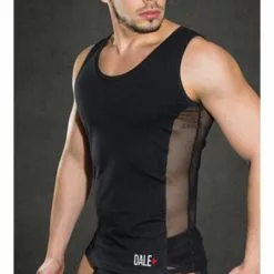 Dale Mas Gym Freak Mesh Singlet - Zwart