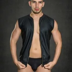 Dale Mas Kinky Boy Mesh Vest - Zwart