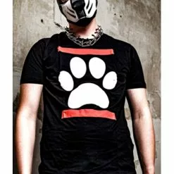Sk8erboy Honden Poot T-shirt - Zwart