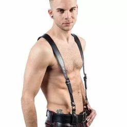 Mister B Leren Bretels -Goedkope KLEDING winkel bn B410600 b