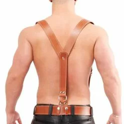 Mister B Leren Bretels -Goedkope KLEDING winkel bn B410610 b