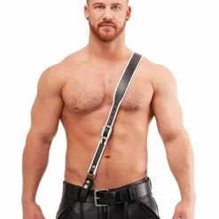 Mister B Leren Sam Browne Riem Premium