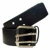 Mister B Leren Riem 5 cm Breed, 75 cm Lang, Dubbele Sluiting