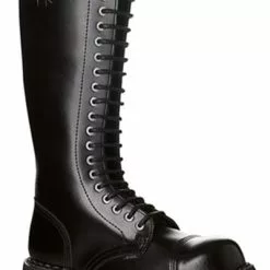 Leren Punk - Fetish Laarzen - 20 Gaats - Stalen Neus