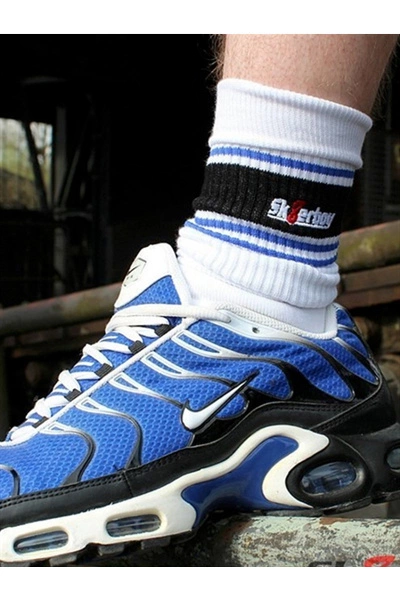 Sk8erboy Deluxe Sokken Royal Blauw 4 Sk8erboy Deluxe Sokken Royal Blauw - Afbeelding 2