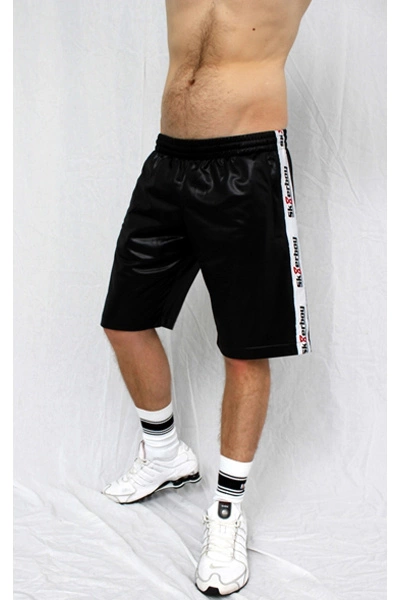 Sk8erboy Glanzende Korte Traningsbroek 3 Sk8erboy Glanzende Korte Traningsbroek