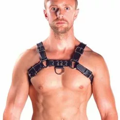 Mister B Leren Borst Harnas