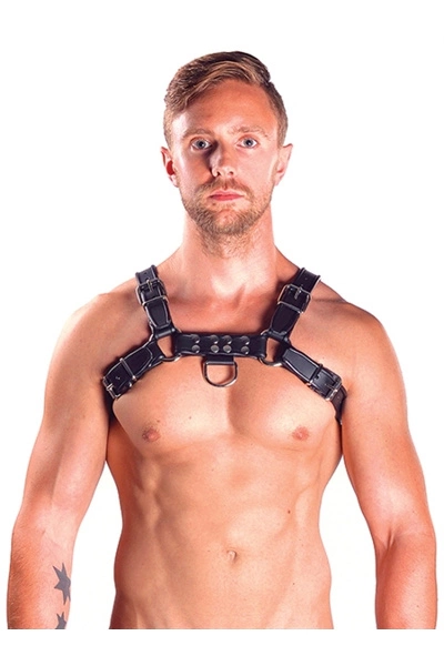 Mister B Leren Borst Harnas 3 Mister B Leren Borst Harnas