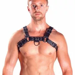 Mister B Leren Borst Harnas