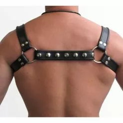 Mister B Leren Halter Harnas -Goedkope KLEDING winkel bn B600600 b