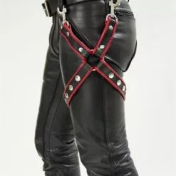 Mister B Lederen Been Harnas