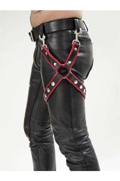 Mister B Lederen Been Harnas 3 Mister B Lederen Been Harnas