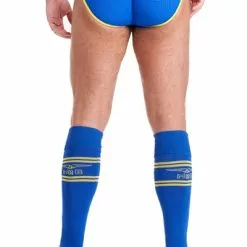 Mister B Urban Voetbalsokken Blauw Geel -Goedkope KLEDING winkel bn B823150 b