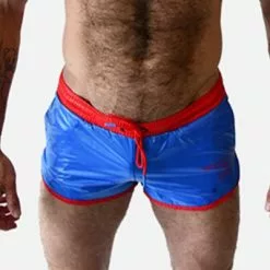 Mister B Urban Valencia Shorts Blauw - Rood