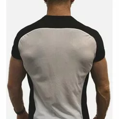 Mister B URBAN Mesh T-shirt Zwart Wit -Goedkope KLEDING winkel bn B824260 b